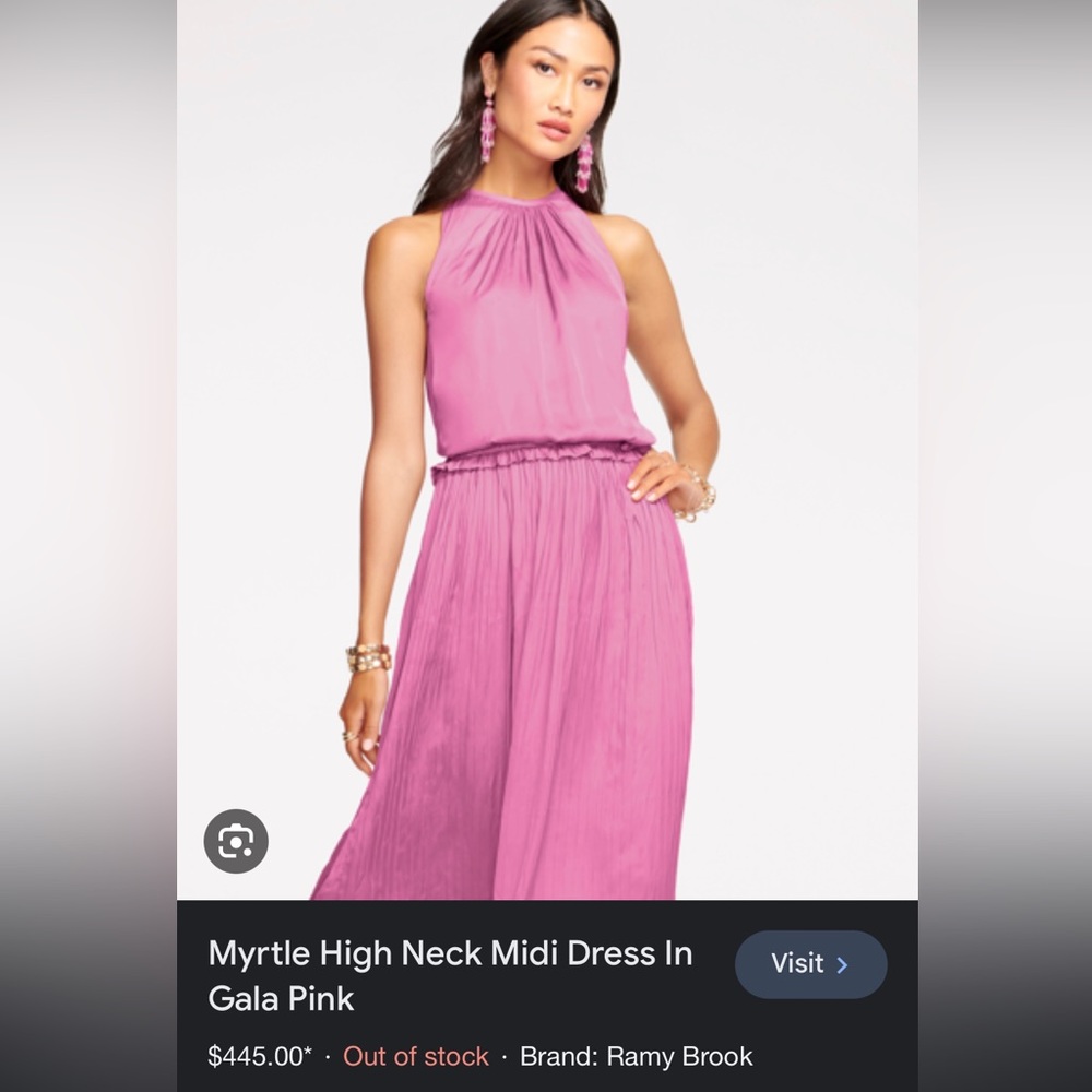 Ramy Brook Myrlte midi dress $445